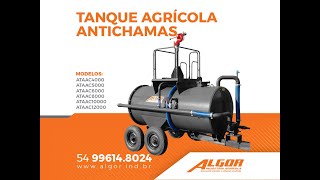 TANQUE AGRÍCOLA ANTICHAMAS ALGOR [upl. by Niwroc185]