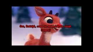 Rudolph the RedNosed Reindeer by The Temptations lyrics [upl. by Tohcnarf230]