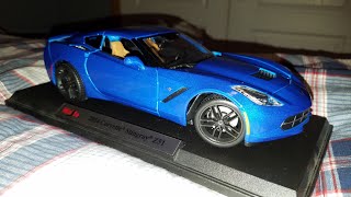 Maisto 118 Corvette stingrays z51 review [upl. by Virgil]