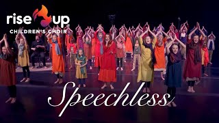 Naomi Scott  Speechless from “Aladdin”  Rise Up Children’s Choir Live Performance [upl. by Almat407]