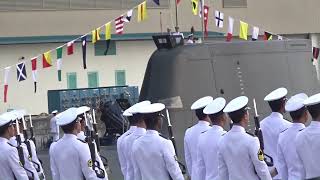 quotThe Navy Songquot  Singapore Navy Commissioning of the RSSInvincible and RSSImpeccable submarines [upl. by Adnim935]