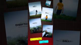 Cinematic Text Photo Editing Lightroom  Instagram Viral Cinematic Quotes Photo Editing Tutorial [upl. by Manville]