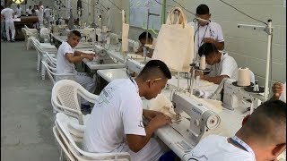 New prison program in El Salvador aims to equip inmates with job skills [upl. by Chantal]