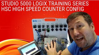 Compactlogix HSC High Speed Counter Configuration in Studio 5000 [upl. by Aivata122]