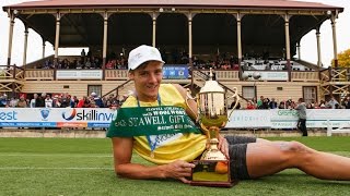 Woolworths Stawell Gift 2016  Mens 120m Final [upl. by Einnim]