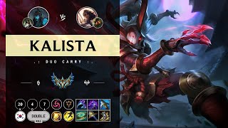 Kalista ADC vs Samira  KR Challenger Patch 1411 [upl. by Noseyt543]