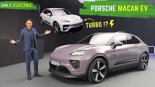 2024 Porsche Macan Electric  The quotBudgetquot Porsche is going AllElectric [upl. by Ahsied]