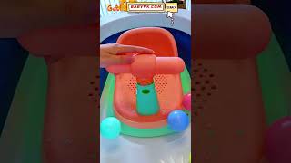 Worried About Your Baby Slipping in the Bath Try the Baby Bathing Support Chair baby [upl. by Ailisab]