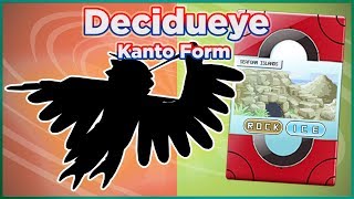 KANTONIAN DECIDUEYE  Custom Regional Alolan Forms in 3D 01 [upl. by Eeryt]