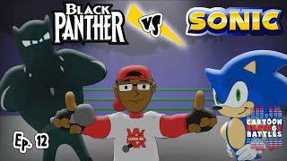 Black Panther Vs Sonic  Cartoon Beatbox Battles [upl. by Standush768]