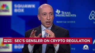 SEC Chair Gary Gensler on crypto This field will not long persist without investor protection [upl. by Damien]