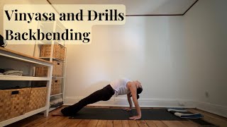 Vinyasa and Drills Backbending [upl. by Aibos]