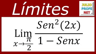 LÍMITES TRIGONOMÉTRICOS  Ejercicio 11 [upl. by Batory]