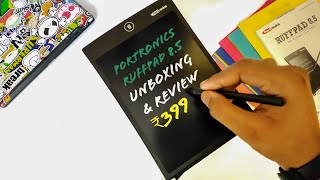 Portronics POR 628 Portable Ruff Pad EWriter 🔥  Unboxing amp Review [upl. by Ninazan]