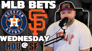 Astros vs Giants Picks  MLB Bets with Kyle Kirms Wednesday 612 [upl. by Hullda]