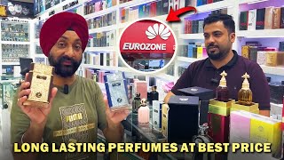 NEWLY LAUNCHED ARABIC amp BRANDED PERFUMES  BEST amp LONG LASTING  EUROZONE  BUR DUBAI  TOUR DIARIES [upl. by Ennaus]