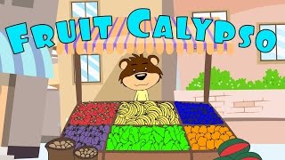 Songs For Toddlers quotFruit Calypsoquot  Color Song After School Cubs [upl. by Nayr]