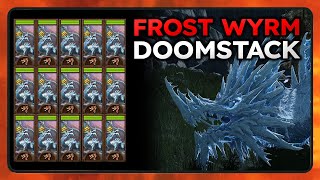 Kislev Frost Wyrm Doomstack  Total war Warhammer 3 [upl. by Zeidman]