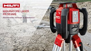 Misuratore laser PR 30 HVS Allineamento verticale in automatico [upl. by Otreblig]