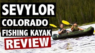 Sevylor Colorado Kayak Review  2 Person Fishing Kayak [upl. by Martel]