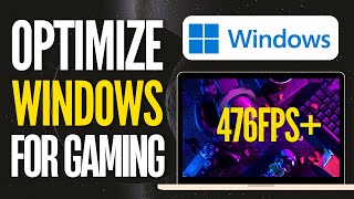 How To Optimize Windows 10 For GAMING  Best Settings for FPS amp NO DELAY UPDATED [upl. by Ecnerual225]