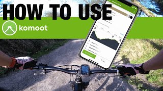 How to use Komoot InApp Route Planning  An alternative to Strava [upl. by Ennaer324]