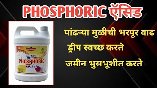 phosphoric Acid  पांढरी मुळीची भरपूर वाढ  सर्व पिकासाठी उपयुक्त  फॉसफरिक ऍसिड [upl. by Davies]