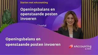 Openingsbalans en openstaande posten invoeren [upl. by Tunk]