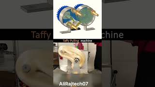 Taffy pulling machine shortvideo youtubeshorts viralvideo YouTube [upl. by Ellerey]