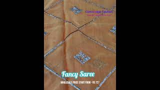 Fancy Saree Convoyage Textiles Laxmi Saree Indian Ethnic fashion [upl. by Aihseuqal289]