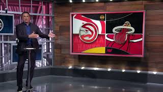 Tim Legler breaks down Heats swarming defense 😤  NBA Today [upl. by Leuqcar]