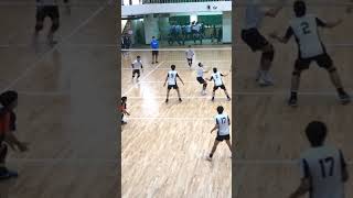 Volleyball Nice Back Set and Left Spike 20231115 [upl. by Zug]