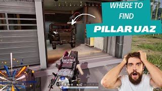 Pillar UAZ in RONDO  PUBG PC [upl. by Ahsenev]