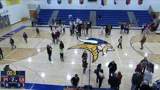 Hayfield High School vs Blooming Prairie High School Mens Varsity Basketball [upl. by Akcirehs]