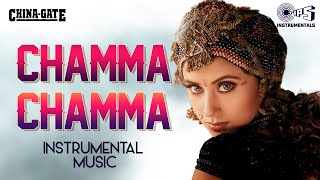 Chamma Chamma Baaje Re Meri Paijaniya Instrumental  China Gate  90s Hits Hindi Songs [upl. by Reywas]