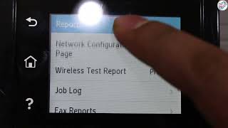 How to print HP supplies status pageHP LaserJet Pro MFP 4103fdw Printer on printer contol panel [upl. by Luane]