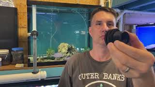 Easy And Super Fast Water Changes In The Fish Room [upl. by Binnie]