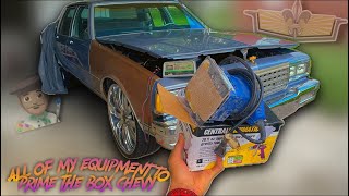 All of the Equipment I Have to Body Work and Prime My Box Chevy [upl. by Carew]