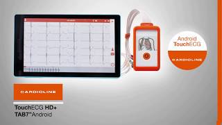 Touch ECG Android  Cardioline [upl. by Divd]