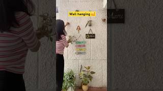 Wall hanging decor ideas🌼👌🏼diy for wall decor shorts short youtubeshorts diy [upl. by Erina]