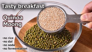 Quinoa Moong Dosa  Weight loss And Diabetic Friendly Recipe  Gluten Free Recipe [upl. by Jezabelle]