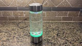 Hydrogen Water Bottle Review Easy To Use And Great Results [upl. by Riamu]