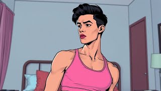 Gym Bro  Tg Transformation Stories  tg tf comics  mtf  Feminization  Male to Female Transition [upl. by Eixam]