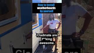 Cladding install with CladMate [upl. by Oremoh395]