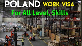 How to get Poland work permit for 10th 12 Diploma All skills  Hindi [upl. by Merlina]