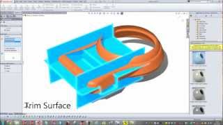 SolidWorks Surface Modeling [upl. by Opal804]