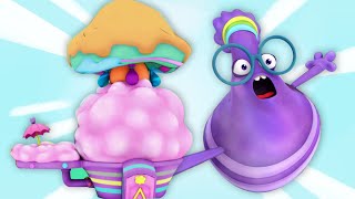 Crazy Candies  Hot Air Balloon  Kids Animation  HooplaKidz Shows [upl. by Benioff]