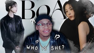 My first time REACTING to Boa Emptiness MV and Dance Practice [upl. by Natsyrk914]