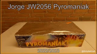 JW2056 Pyromaniak Jorge  Fyrværkeri nytår 20222023 [upl. by Panter681]