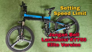 Lankeleisi XT750 elite Review jujur  Setting Parameter tambah speed limit  saran dan tips penting [upl. by Aicile509]